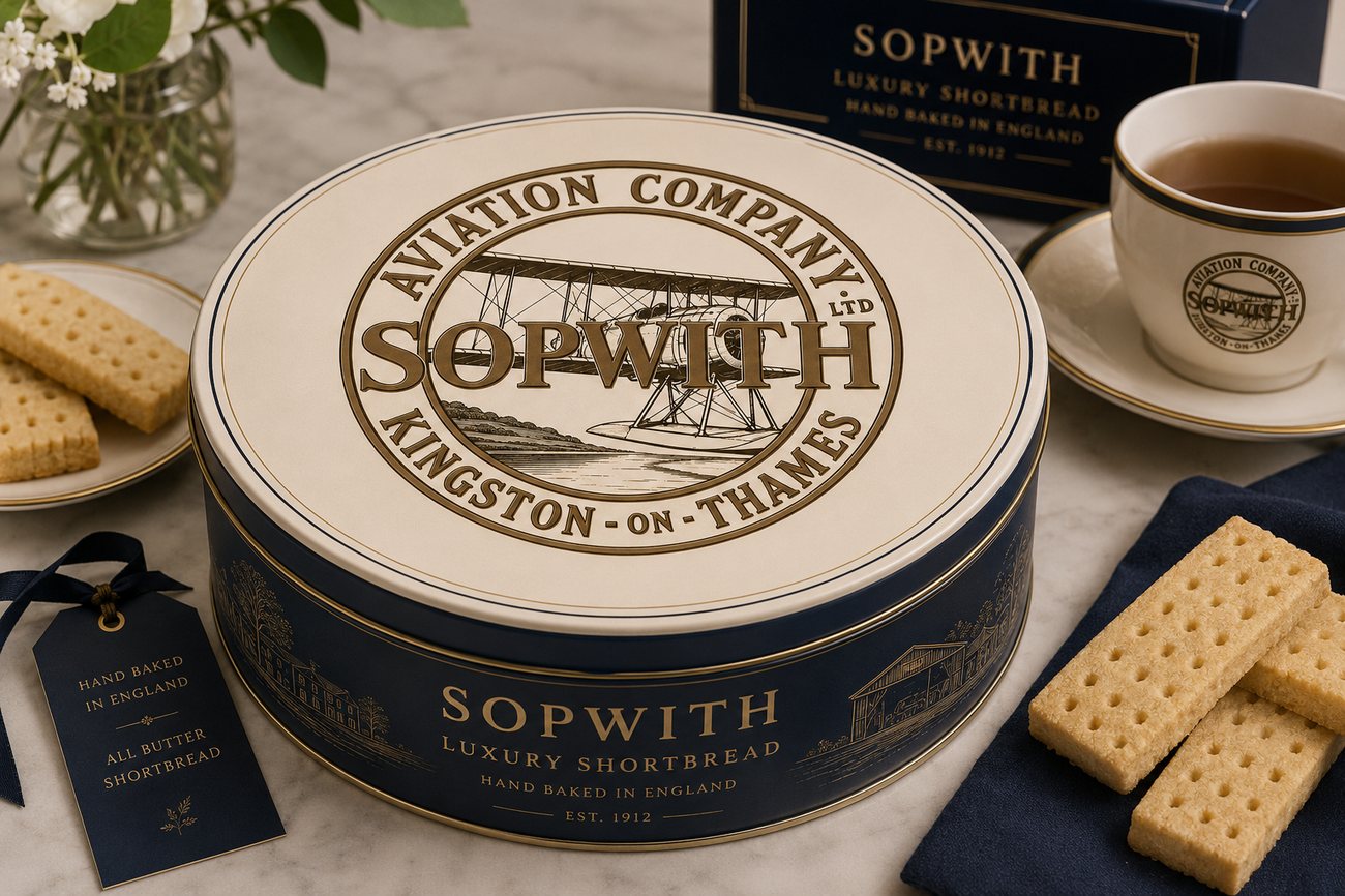 Sopwith luxury all-butter shortbread